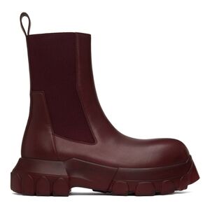 Rick Owens Edfu Beatle Bozo Tractor Chelsea Boots size 44.5 BNWB